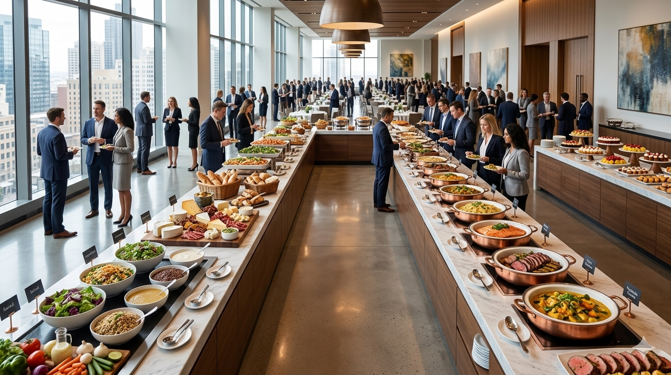 Almoços Volantes e Buffets